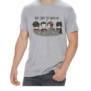 Batman T-Shirt. Grey. New with tags. Mens Large.